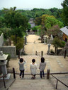 神呪寺の石段