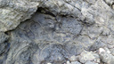 ボニナイトの枕状溶岩