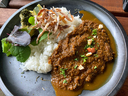 色々なスパイスで仕上げられた野菜のカレー