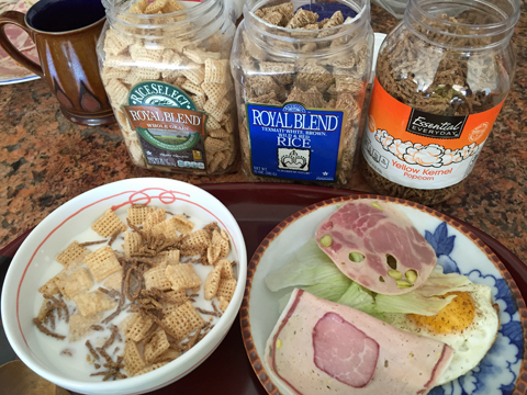 アメリカンな朝食