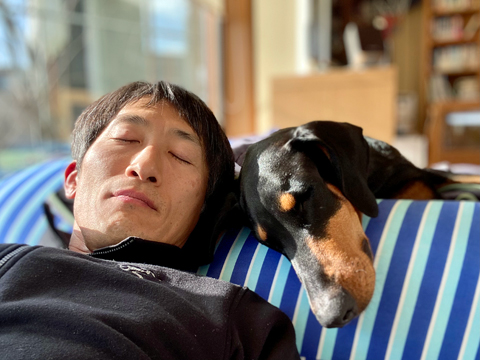 父ちゃんと昼寝 父ちゃんと昼寝