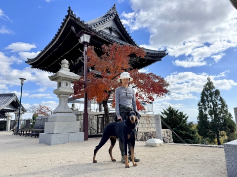 神呪寺にて 神呪寺にて