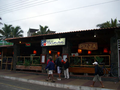 夕食をとった「Hernan」というレストラン