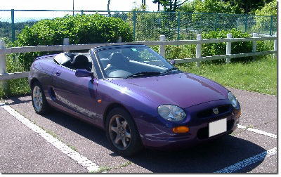 MGF 右前方から