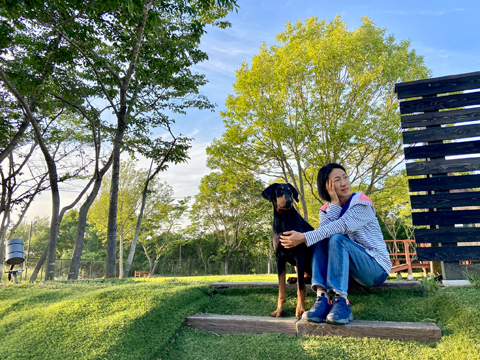 「あ、誰か来た?」 「あ、誰か来た?」