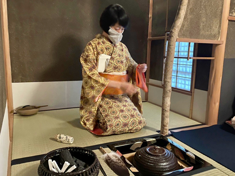 炭手前 炭手前