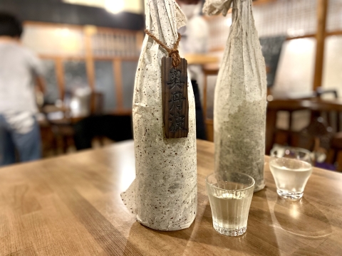 奥丹波の木札を年違いで飲み比べ 奥丹波の木札を年違いで飲み比べ