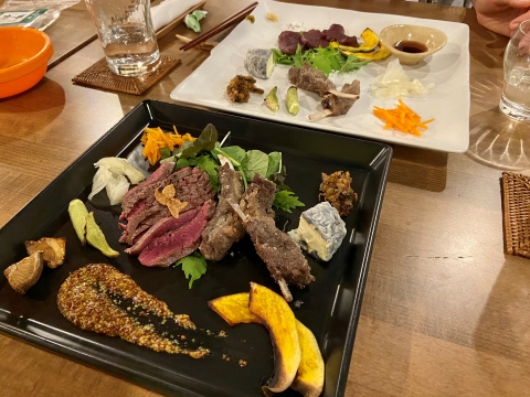 メインはもちろん鹿三昧 メインはもちろん鹿三昧
