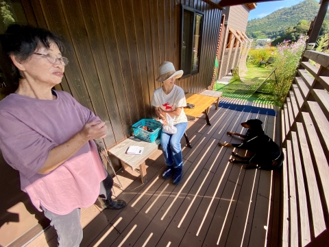 お母さんともゆっくりお話し お母さんともゆっくりお話し