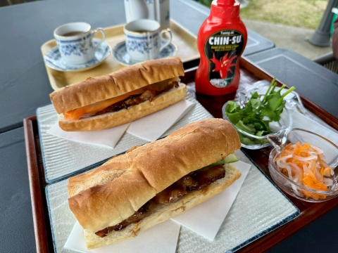 バインミーのランチセット バインミーのランチセット