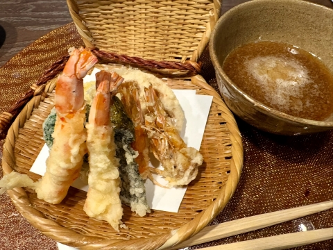 揚げたての天麩羅は激美味 揚げたての天麩羅は激美味