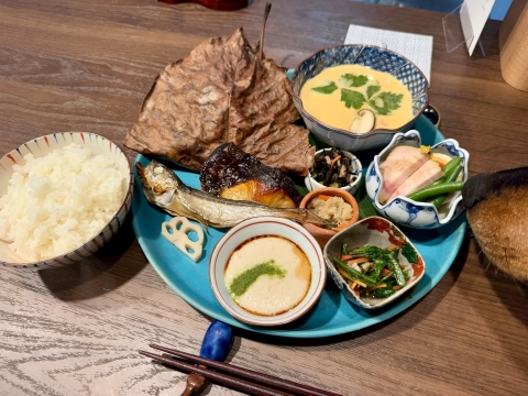 圧倒的な品数の朝食 圧倒的な品数の朝食