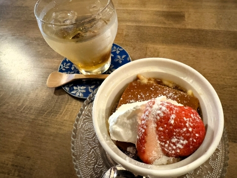 Mちゃん特製プリンなど Mちゃん特製プリンなど