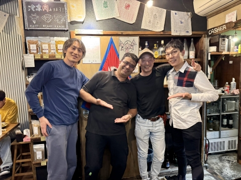 ミランさんも一緒に ミランさんも一緒に