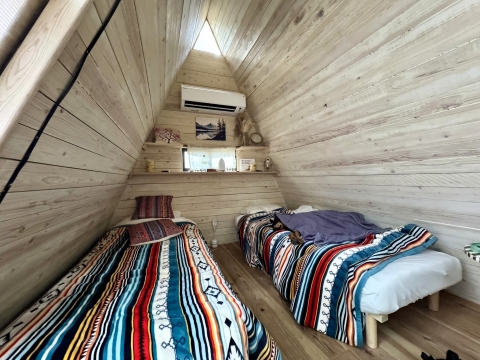 朝のタイニーハウス 朝のタイニーハウス